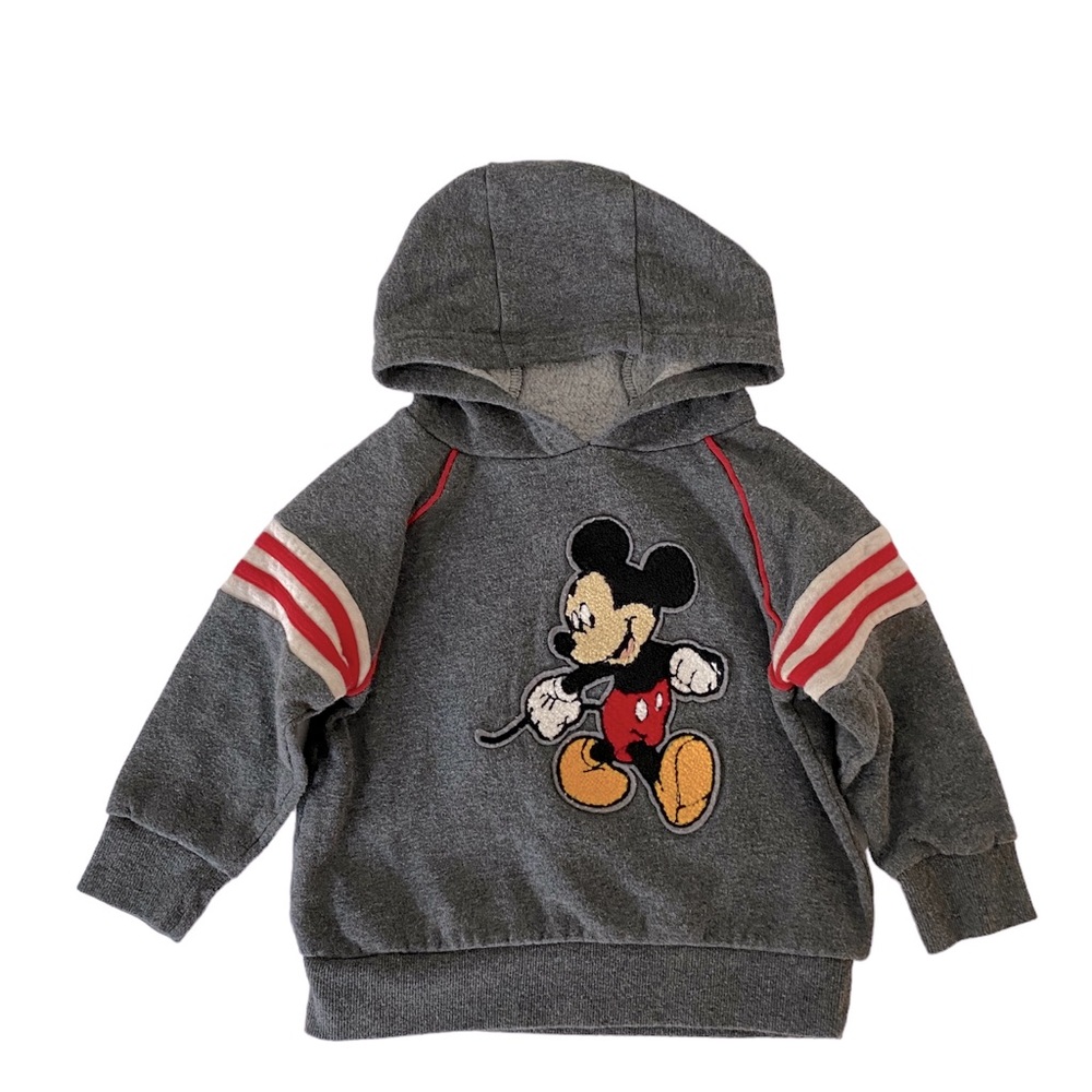 Disney Junior Mickey Mouse Appliqué Hoodie Boys Girls 2T